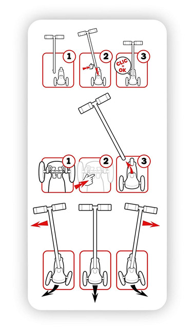 Stamp Dečiji trotinet sa tri točka Minnie Mouse C863045 - dodatni pogled