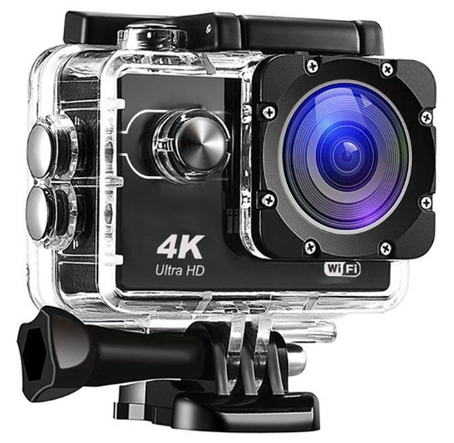 Akciona kamera Sigmax AT32 4K WiFi - dodatni pogled