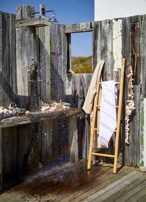 Baštenske ukrasne merdevine od bambusa - dodatni pogled