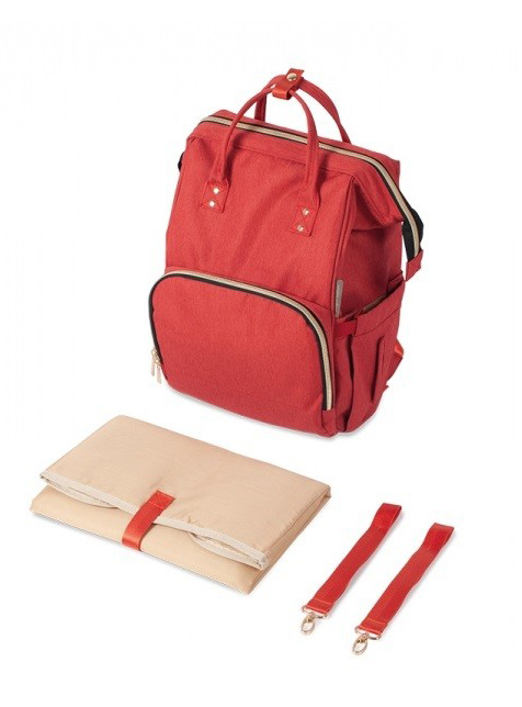 CANPOL Torba za mame 55-101 - crvena - dodatni pogled