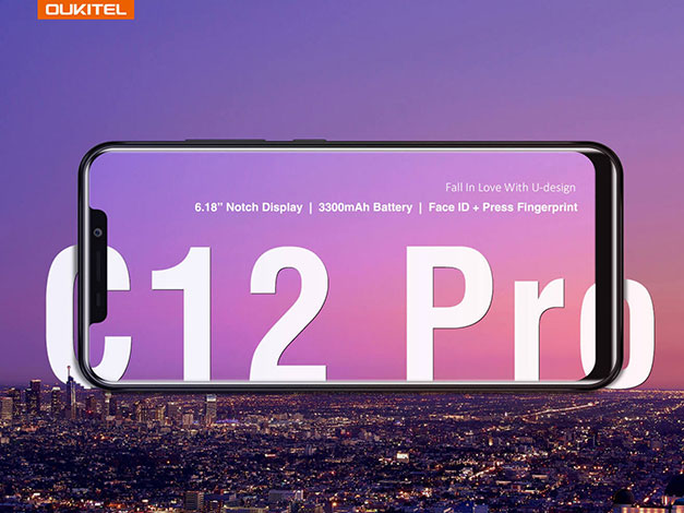 Mobilni telefon Oukitel C12 Pro Black 16GB 2GB - dodatni pogled