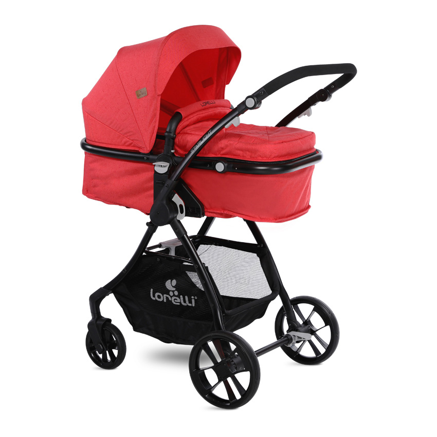 LORELLI Kolica za bebe STARLIGHT Red - dodatni pogled