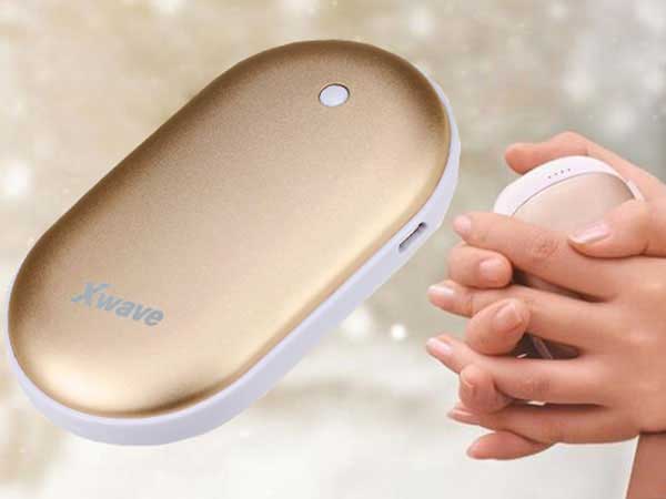 Xwave Powerbank Eksterna baterija 5200mAh Warm up 52 gold Sa grejačem ruku - dodatni pogled