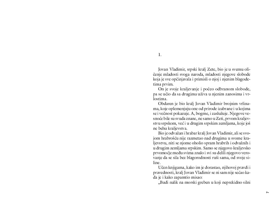 Sveta Ljubav, Milovan Vitezović - dodatni pogled