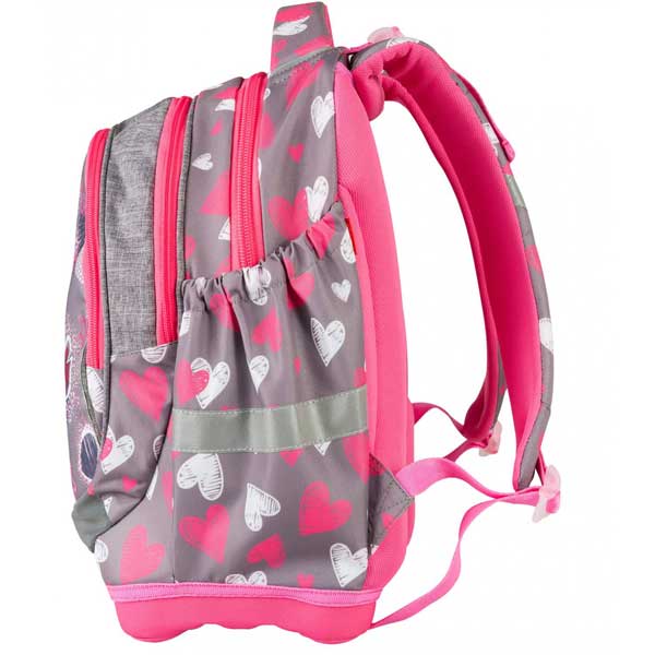 Target školski ranac Superlight Petit Grey Hearts 26237 - dodatni pogled