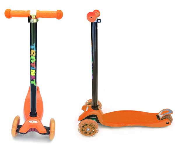Dečiji trotinet sa tri točka X-Tro Orange 780255 - dodatni pogled
