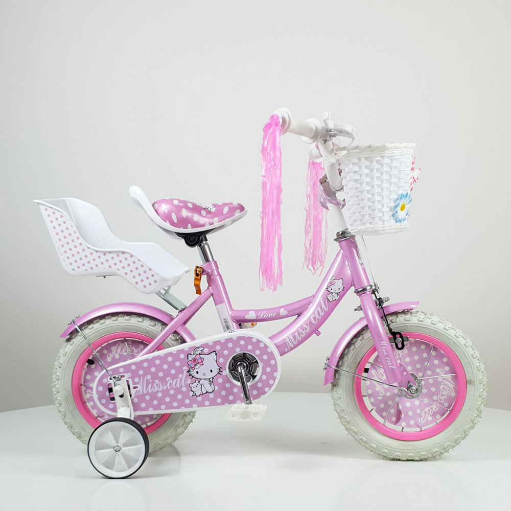 Dečiji bicikl sa pomoćnim točkićima Miss Cat 708 - dodatni pogled