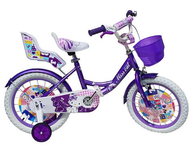 Dečiji bicikl sa pomoćnim točkićima Miss Cat 709 - dodatni pogled