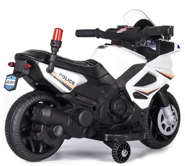 Dečiji motor na akumulator Police Mini - dodatni pogled