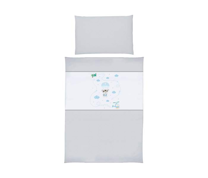 KLUPS Posteljina za bebe SET 2 dela AIRPLANES C-2/K310 - dodatni pogled