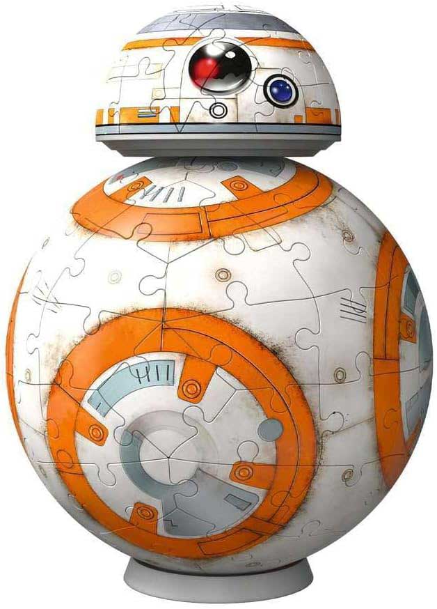 Star Wars 3D puzzle Astro-Mech Droid BB-8 104 dela Ravensburger 11578 - dodatni pogled