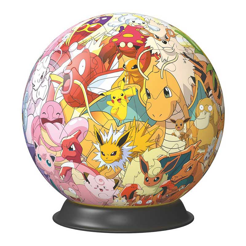 3D Puzzle slagalica 72 dela lopta Pokemon Ravensburger 11595 - dodatni pogled