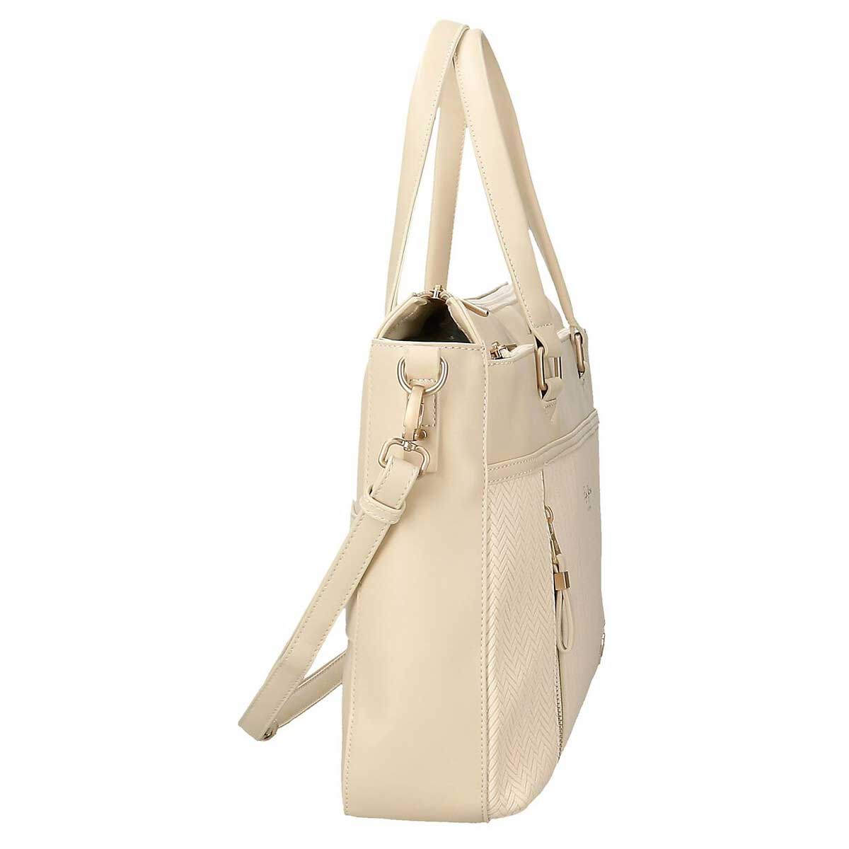 Ženska torba za laptop Pepe Jeans Sprig beige 79166 - dodatni pogled