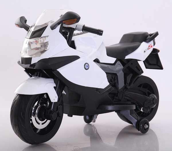 Dečiji motor na akumulator veliki beli 12V 107x50x66 - dodatni pogled