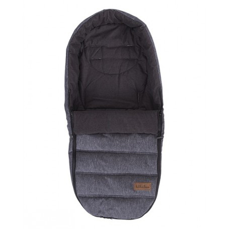 KIKKA BOO Zimska navlaka za kolica MELANGE Grey 31108040046 - dodatni pogled