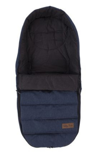 KIKKA BOO Zimska navlaka za kolica MELANGE Blue 31108040047 - dodatni pogled