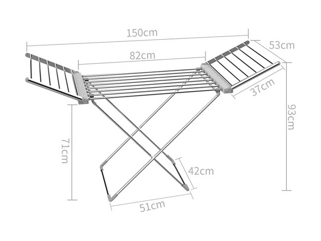 Električna sušilica veša i peškira FTW1 - dodatni pogled