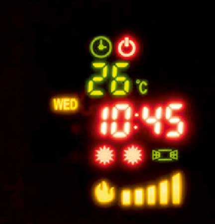 Električni samostojeći kamin 2000W FKK21 - dodatni pogled