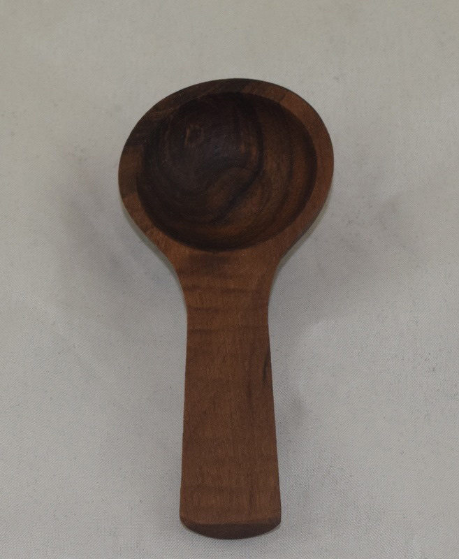 Kašičica za začine od oraha 10cm - dodatni pogled