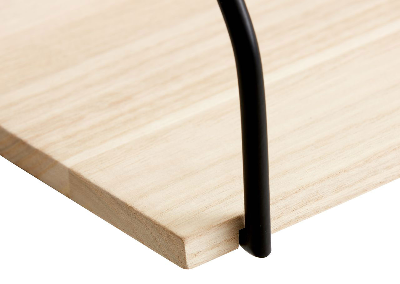 Zidna Viseća Polica 28x65x20 cm - dodatni pogled