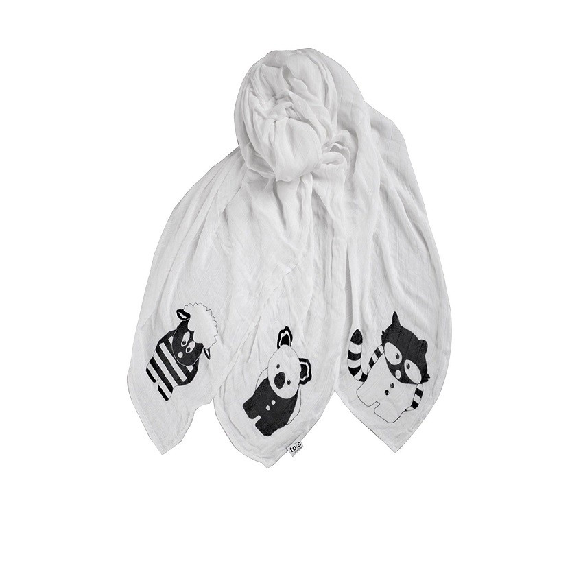 SMART TRIKE Muslin pelena 80x80cm PRIJATELJI 3kom 350121 - dodatni pogled