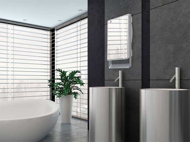 Radialight Grejalica za kupatilo sa ogledalom Touch Visio 1800W - dodatni pogled