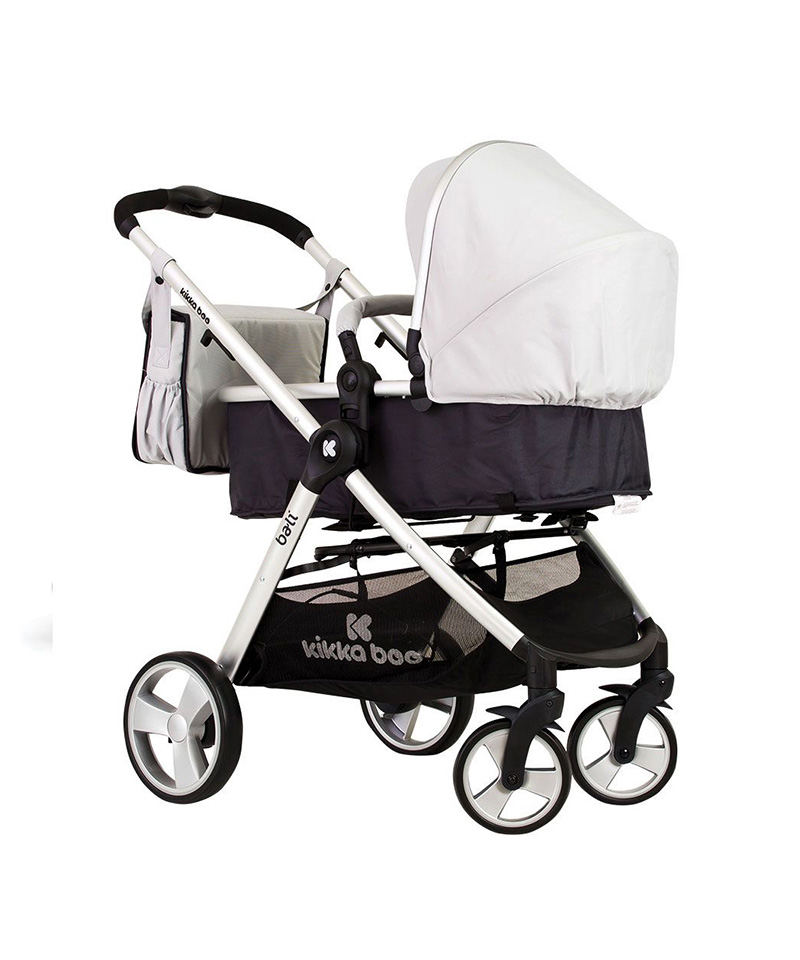 KIKKA BOO Kolica za bebe BALI SUMMER Grey - dodatni pogled