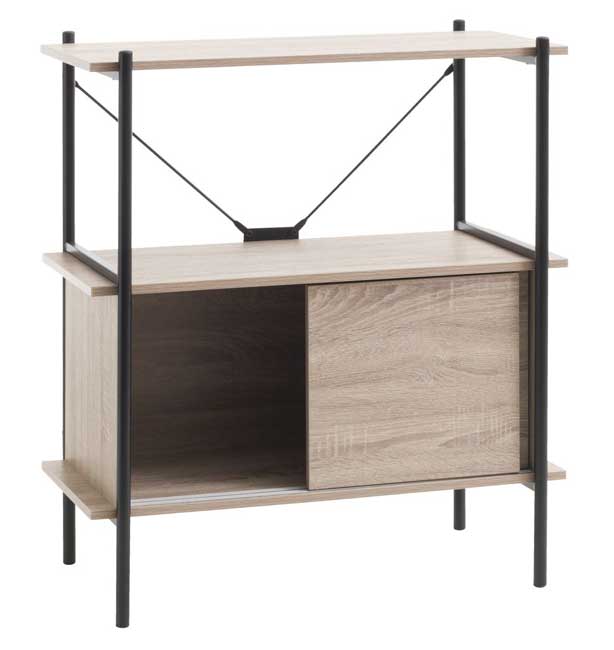 Polica sa kliznim vratima Vario - dodatni pogled