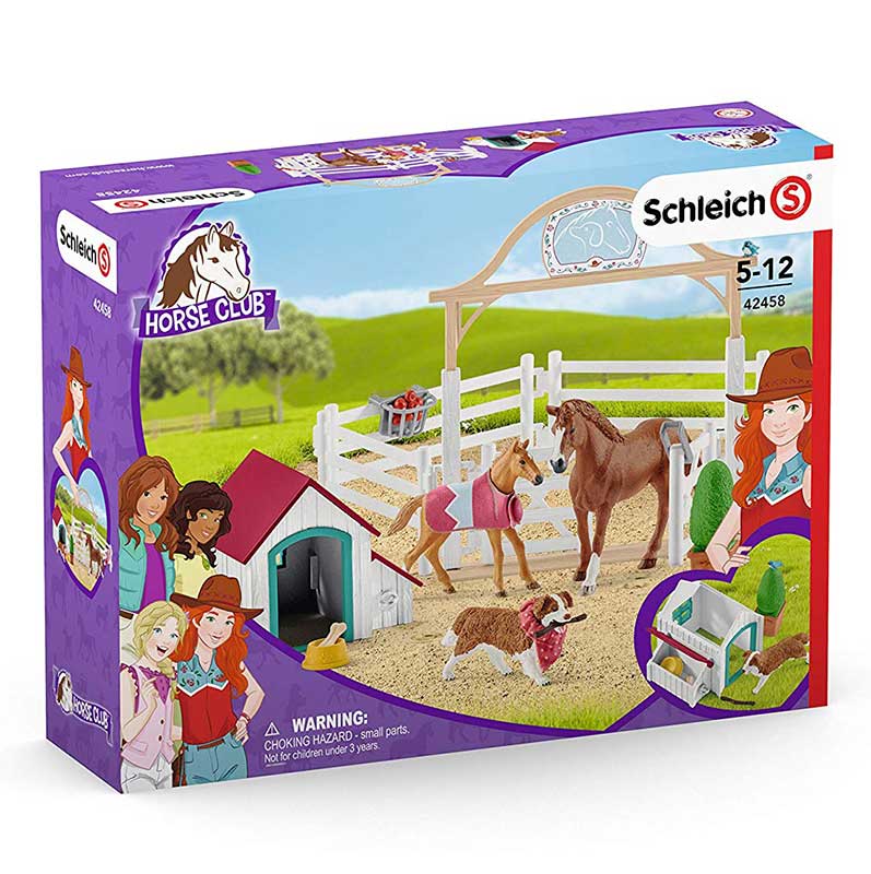 Schleich Figure Konji - Apaluza konji i pas sa opremom 42458 - dodatni pogled