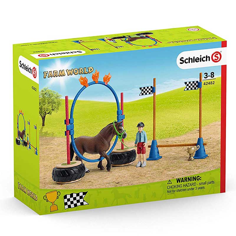 Schleich Figure Konji - Velški poni na takmičenju 42482 - dodatni pogled