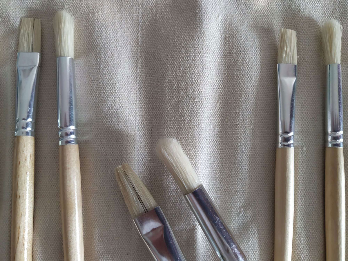 Komplet Od 18 Slikarskih Četkica Sa Futrolom - Pop Brush - dodatni pogled