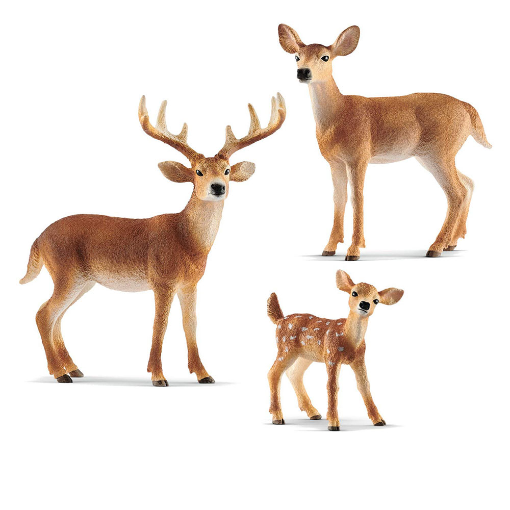 Schleich Figurice Divlje životinje - Belorepi jelen - košuta 14819 - dodatni pogled