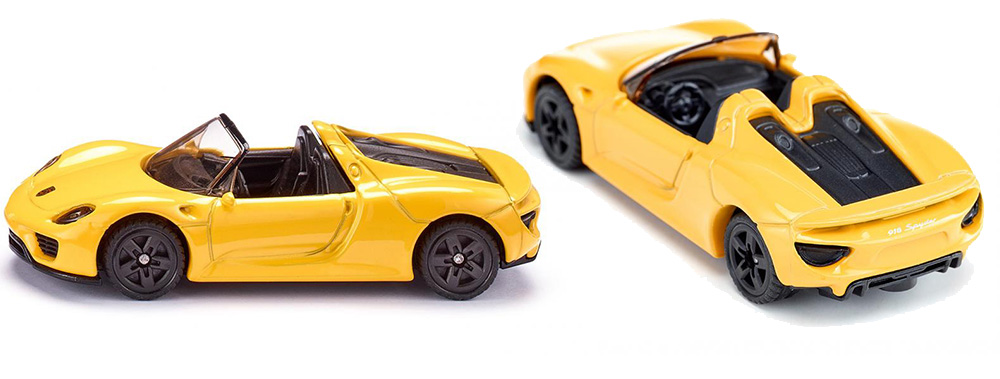 SIKU Set Autića - 2 sportska automobila i motor 6313 - dodatni pogled