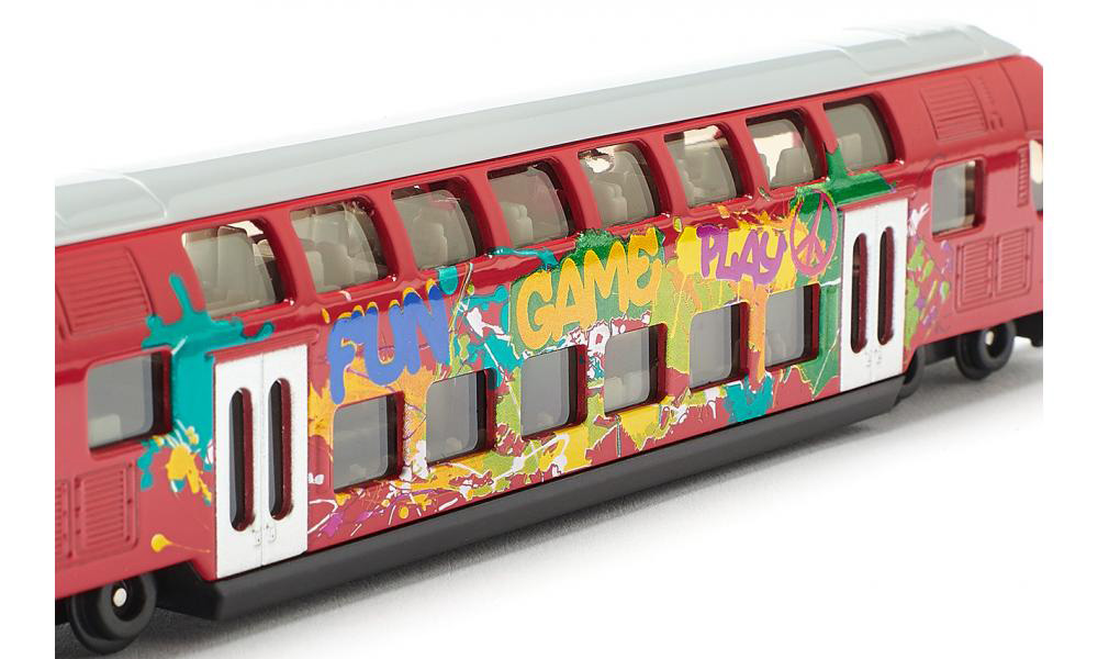 SIKU Tramvaj na 2 nivoa - Double-deck train 1791 - dodatni pogled