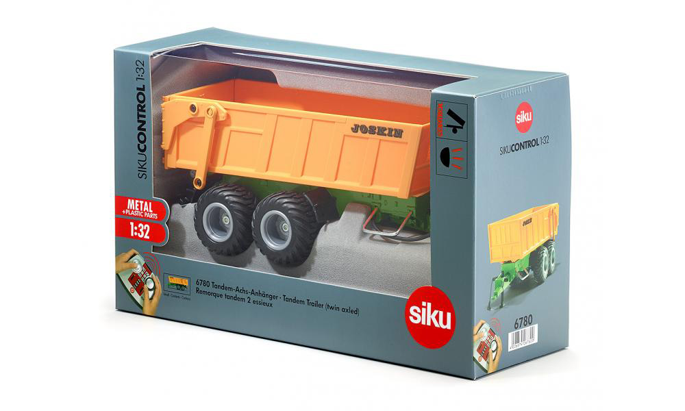SIKU Prikolica JOSKIN na daljinski - Tandem trailer (twin axled) 6780 - dodatni pogled