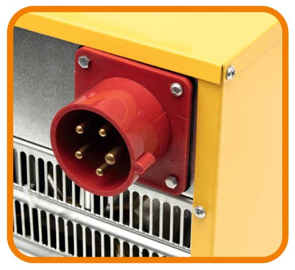 Trofazni kalorifer 5kW FKI50 - dodatni pogled