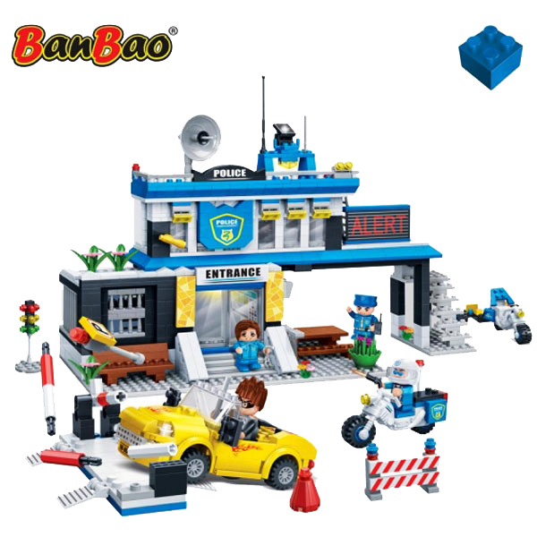 BANBAO Police POLICIJSKA STANICA - Police Central Station 7001 B - dodatni pogled