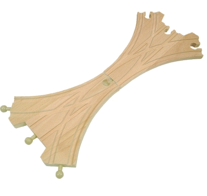 WOODY Delovi za prugu - Switch X 2 dela 90566 - dodatni pogled