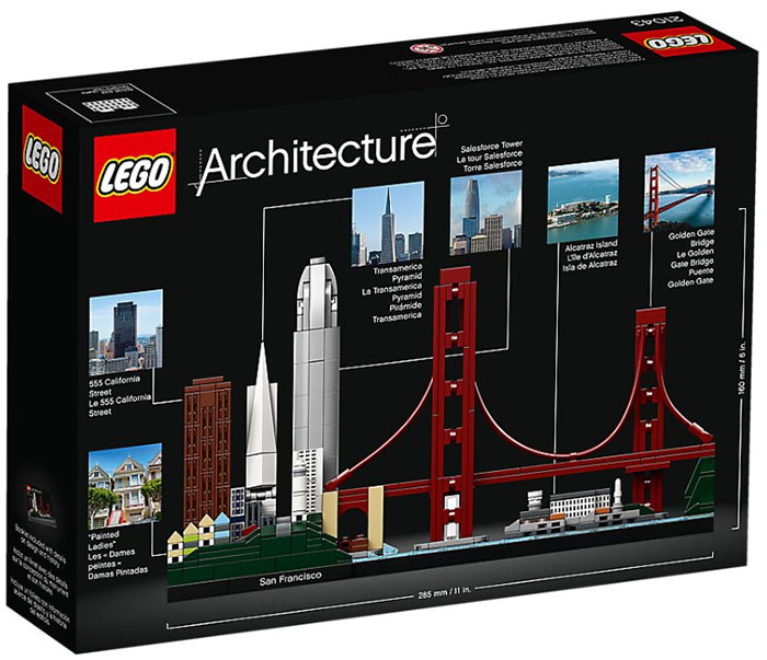 LEGO® Architecture Kocke - San Francisko 21043 - dodatni pogled