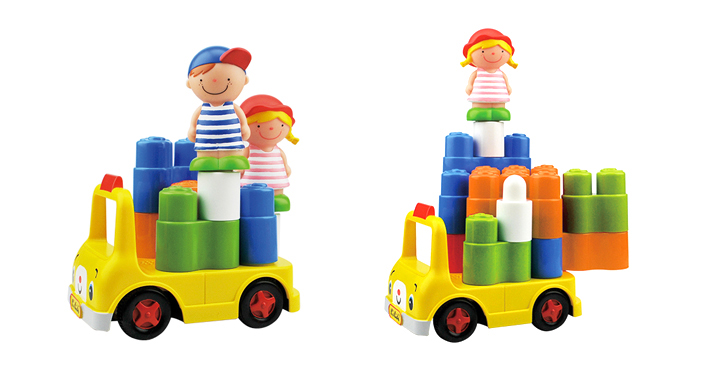 KS KIDS Popbo Blocs - Školski autobus na daljinsko upravljanje - Remote Control School Bus - KA10782 - dodatni pogled