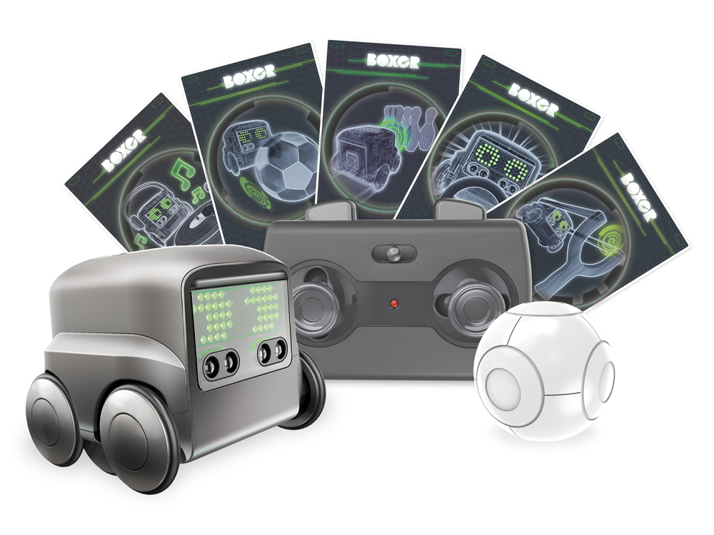 Dečija igračka Boxer Robot na daljinsko upravljanje crna - dodatni pogled