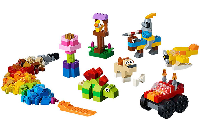 LEGO® Classic Kocke - Osnovni set 11002 - dodatni pogled