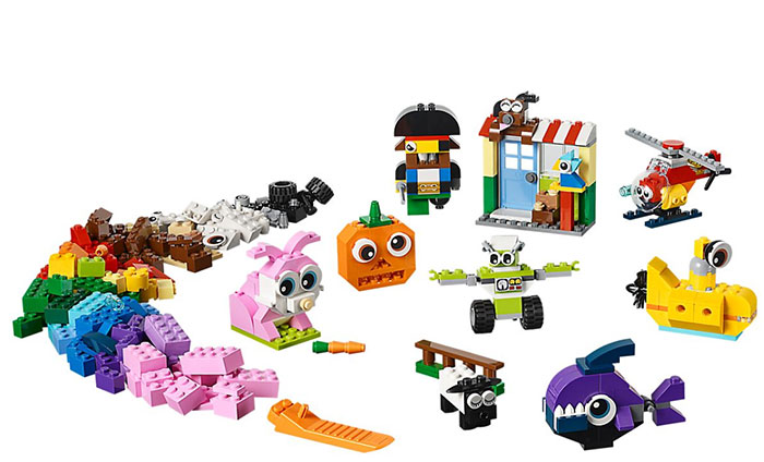 LEGO® Classic Kocke - Kockice i oči 11003 - dodatni pogled