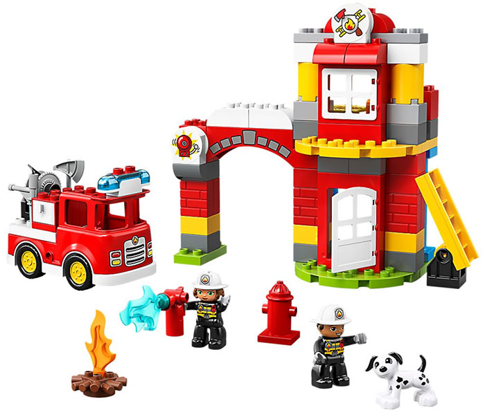 LEGO® DUPLO® Kocke - Vatrogasna stanica 10903 - dodatni pogled