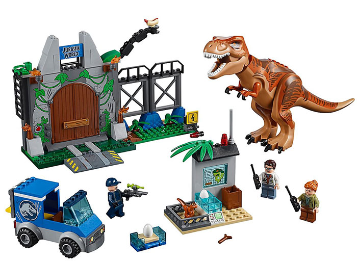 LEGO® Juniors Kocke - Jurassic World - Dinosaurusi - Slobodni T-Rex 10758 - dodatni pogled