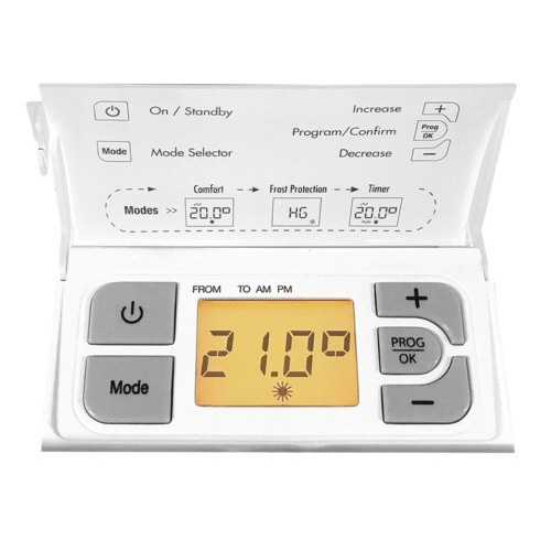 Panelni radijator Noirot Spot E II G3 2000W sa digitalnim termostatom - dodatni pogled