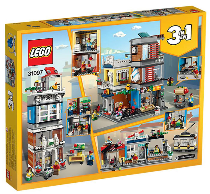 LEGO® Creator Kocke 3u1 - Zgrada Pet shop Kafe 31097 - dodatni pogled