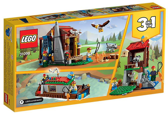LEGO® Creator Kocke 3u1 - Koliba za pecanje 31098 - dodatni pogled