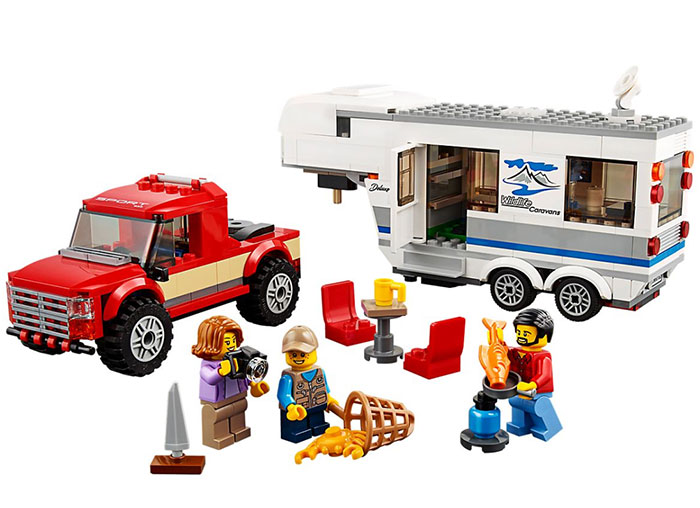 LEGO® City Kocke Kamp prikolica 60182 - dodatni pogled