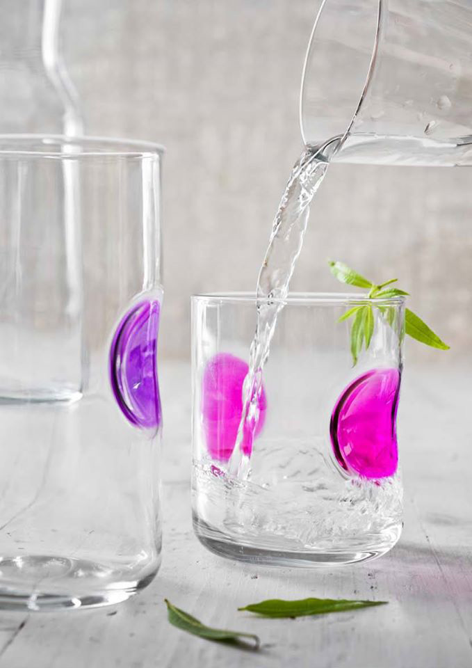 Bormioli Rocco čaša za vodu Giove Acqua 31cl 390700J plava - dodatni pogled